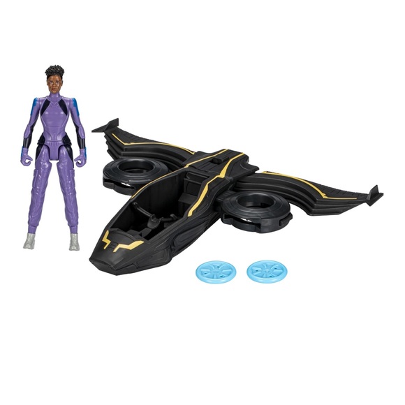 Marvel Black Panther Wakanda Forever Vibranium Blast Sunbird Shuri Action Figure - Picture 4 of 4